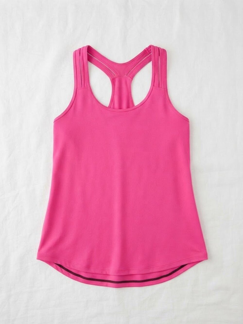 Avia Womens Hot Pink Athletic Racerback Activewear Workout Tank Top Medium M